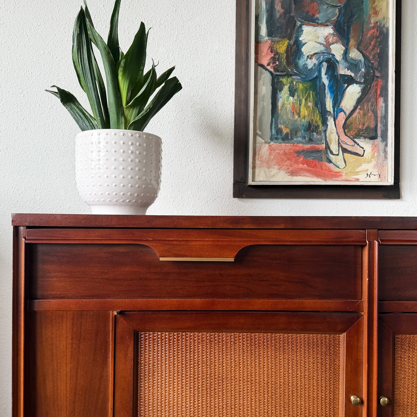 Vintage MCM Petite Credenza