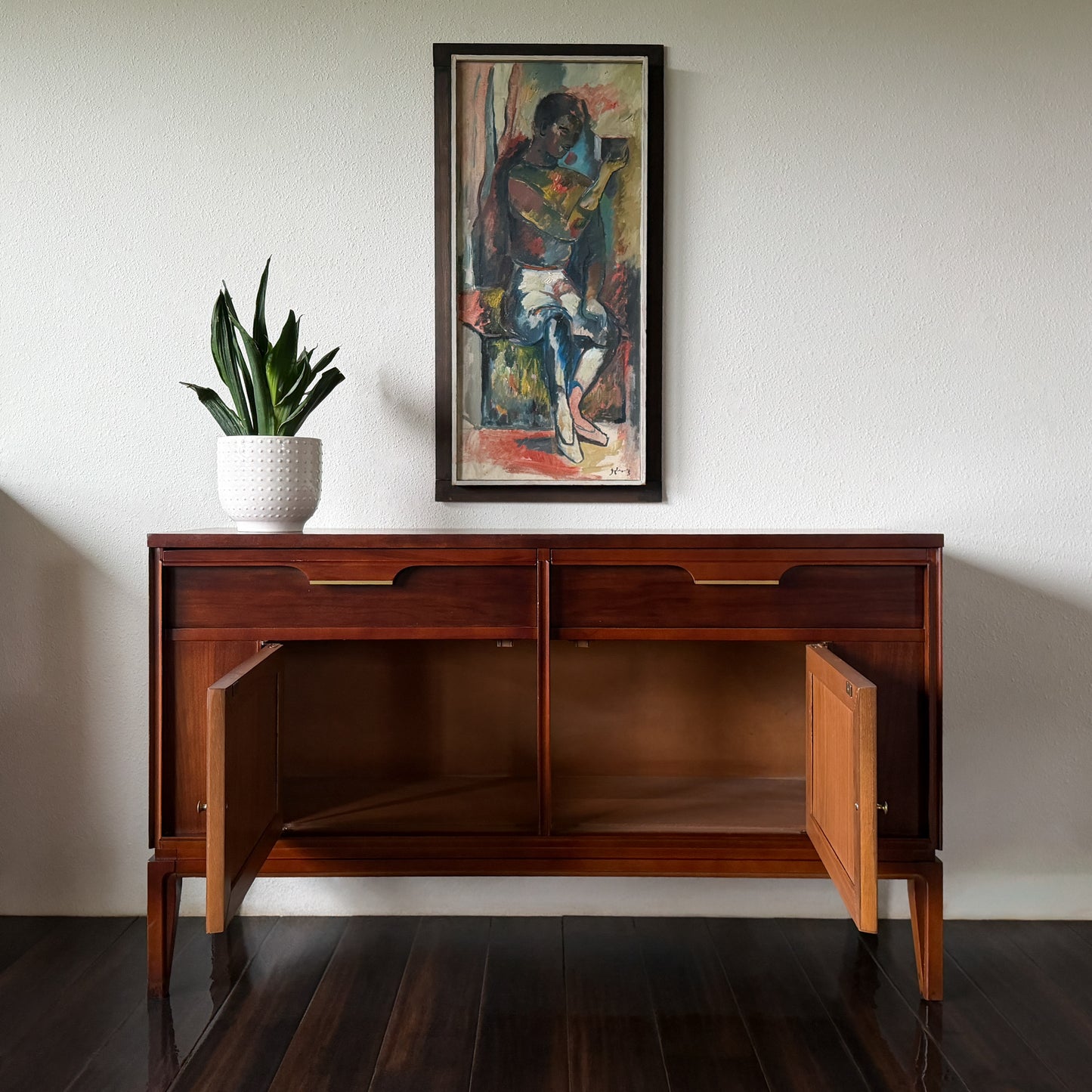 Vintage MCM Petite Credenza