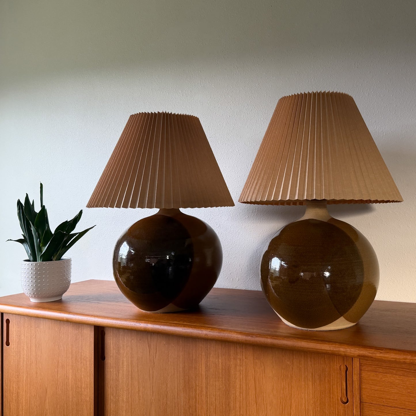 Vintage 1970's Ceramic Lamps