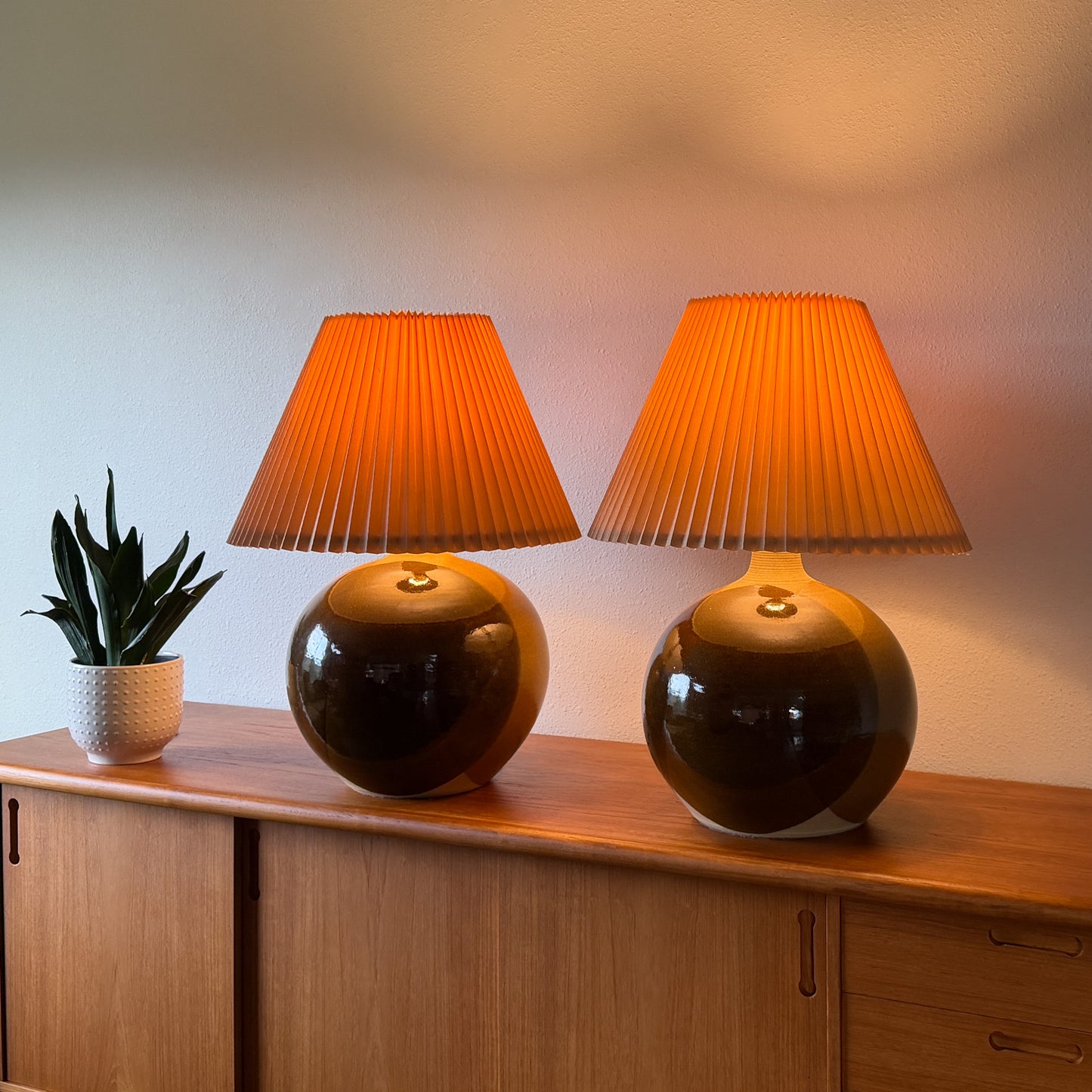 Vintage 1970's Ceramic Lamps