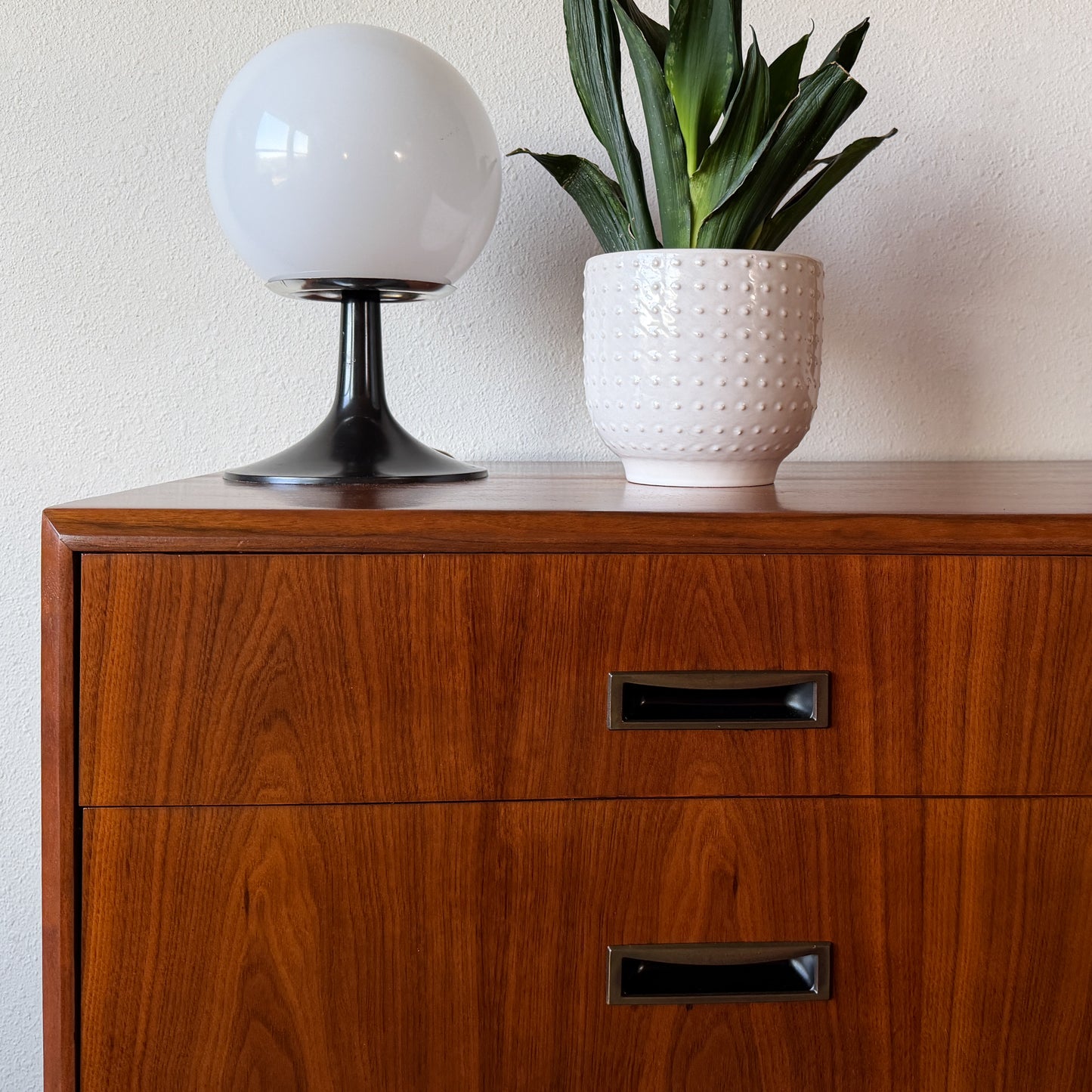 Walnut 9 Drawer Dresser by Founders
